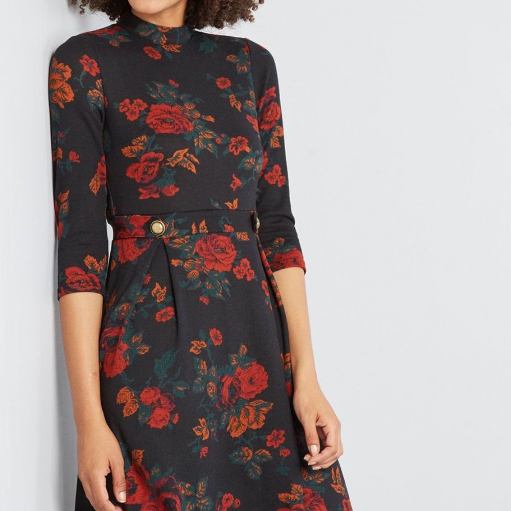 PROUDEST MOMENTS KNIT A-LINE DRESS